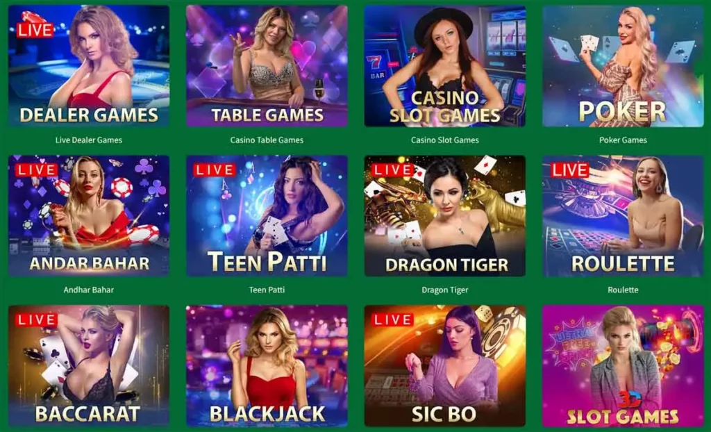 Baazi 247 Casino Games