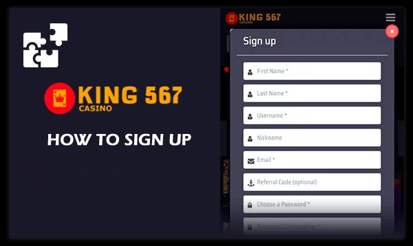 King 567 Casino Sign Up